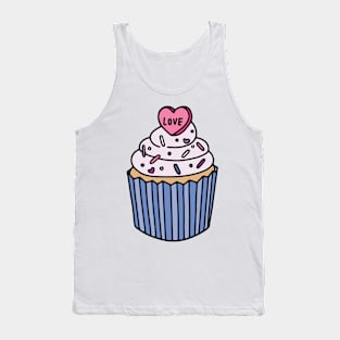 Love and Sprinkles Cupcake Tank Top